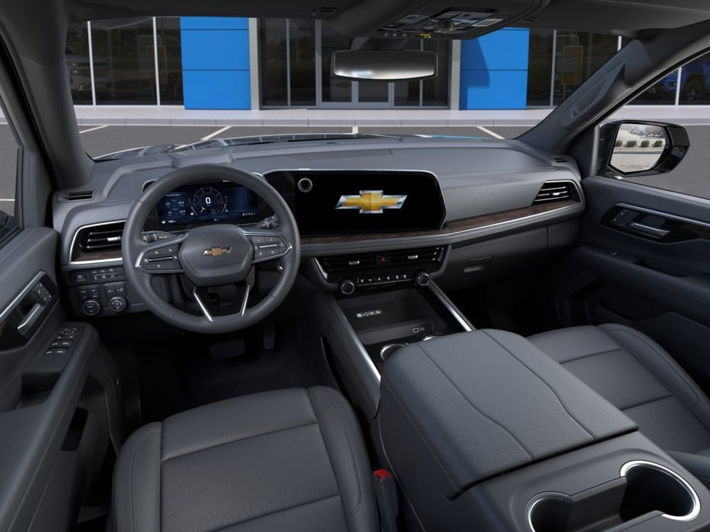Luxury black SUV exterior — professional car service vehicle